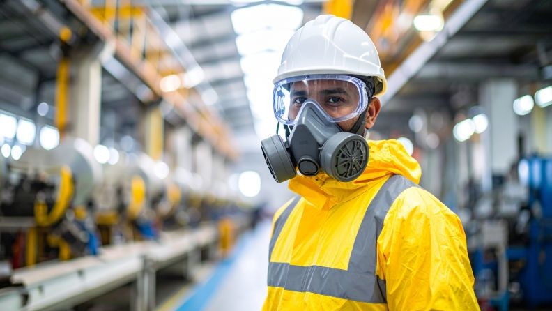 OECC_Industrial-worker-wearing-respirator-and-protective-gear-environmental-exposure-monitoring-and-occupational-health-services-for-hazardous-materials-safety